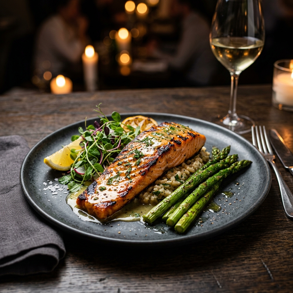 Herb-Crusted Salmon
