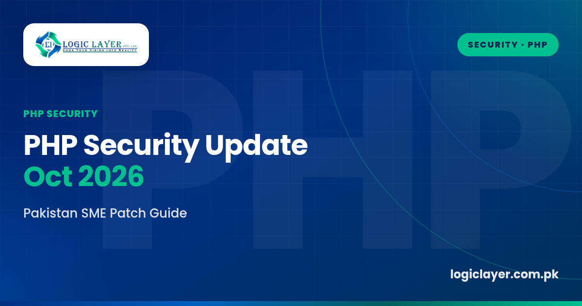 PHP Security Update Oct 2026: Pakistan SME Guide